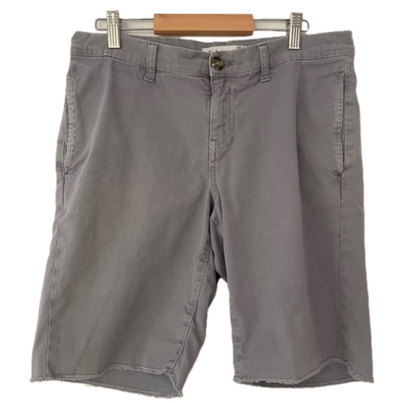 The Rail Pants - THE Rail Cut Off 10” Slim Shorts Gray size 29